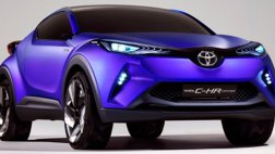В Сети появились первые фото Toyota C-HR