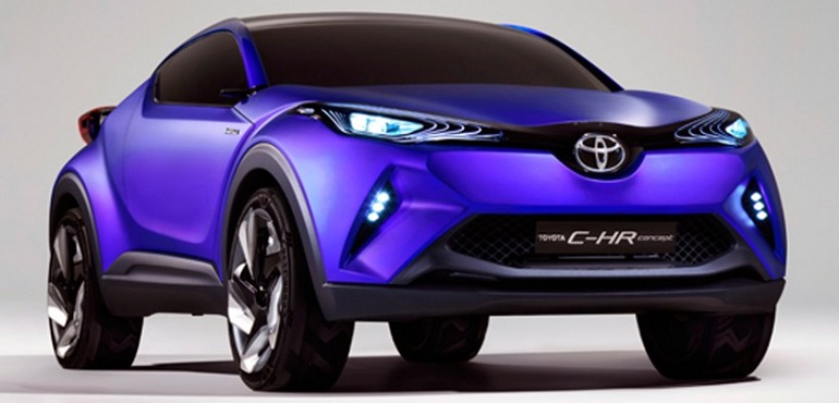 В Сети появились первые фото Toyota C-HR