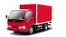 В Китае официально представлен электрогрузовик от JAC