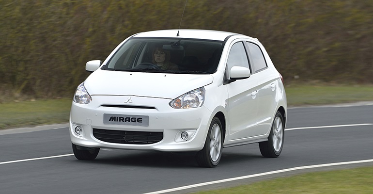 Mitsubishi озвучил цены обновленной модели Mirage