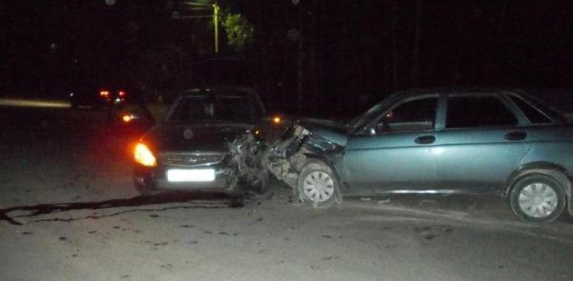 Пьяный водитель в ДТП разбил головой лобовое стекло