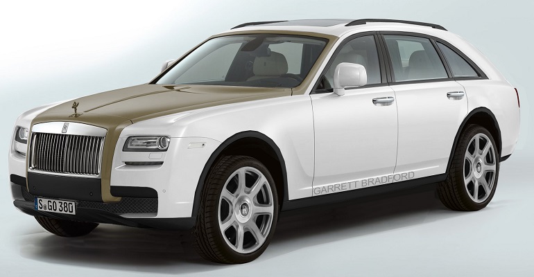 Дизайн первого кроссовера от Rolls-Royce до сих пор не определен