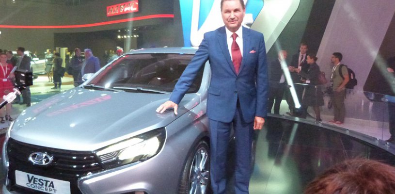 Сварен первый кузов Lada Vesta