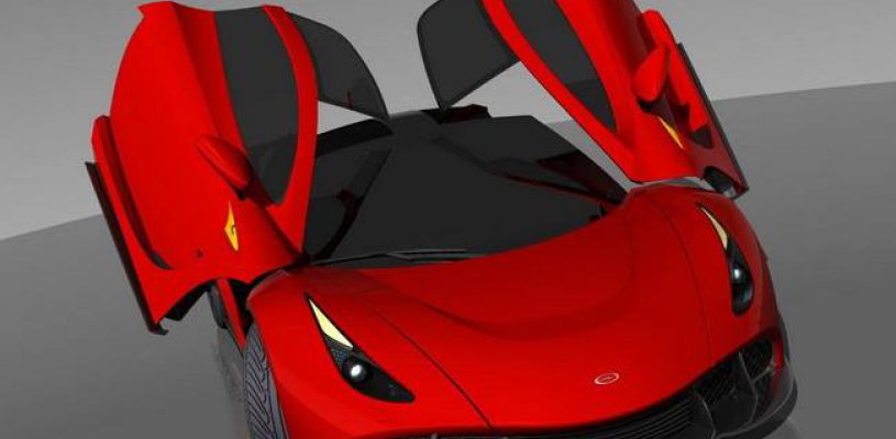 Украинская студия дизайна автомобилей Askaniadesign Carstyling Studio разработала суперкар