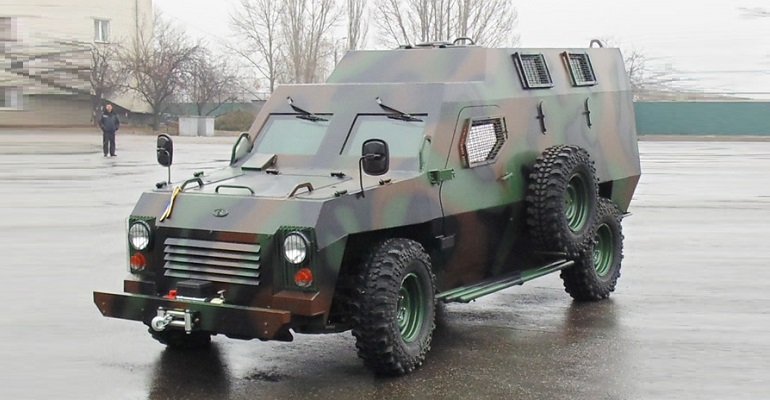 «Барс» - новый бронеавтомобиль от украинского автопрома