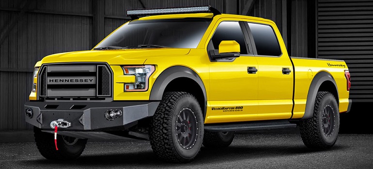 Пикап Ford F-150 прошёл прокачку в Hennessey