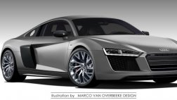 В Интернете были опубликованы эксклюзивные эскизы совершенно нового Audi R8