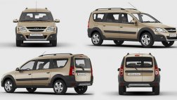 АвтоВАЗ планирует выход LADA Largus Cross на февраль