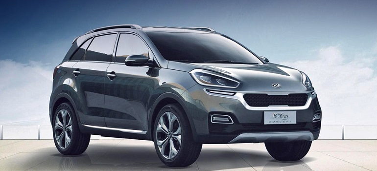 На днях была рассекречена внешность новой модели Kia KX3