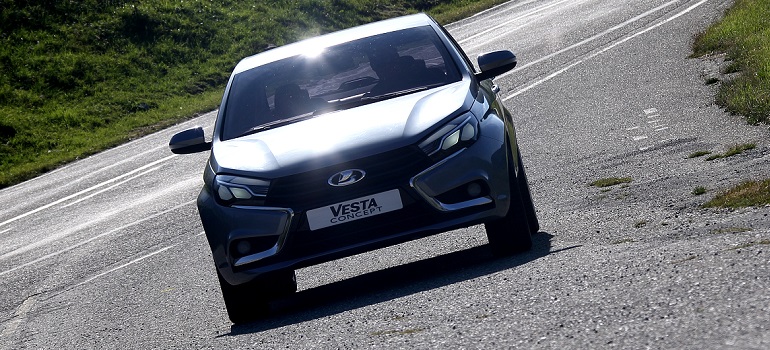 LADA Vesta отправилась в Европу на испытания