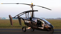 Создан новый гибрид вертолета и автомобиля