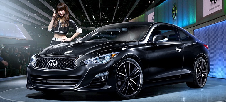Infiniti Q60 - автомобиль с глазом человека