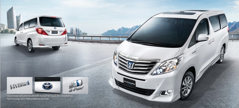 Обновлённые Alphard и Vellfire от Toyota появились на японском рынке