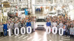 Миллионный автомобиль Renault сошёл с конвейера в Москве
