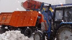 На улицах Рязани работает снегоуборочная техника