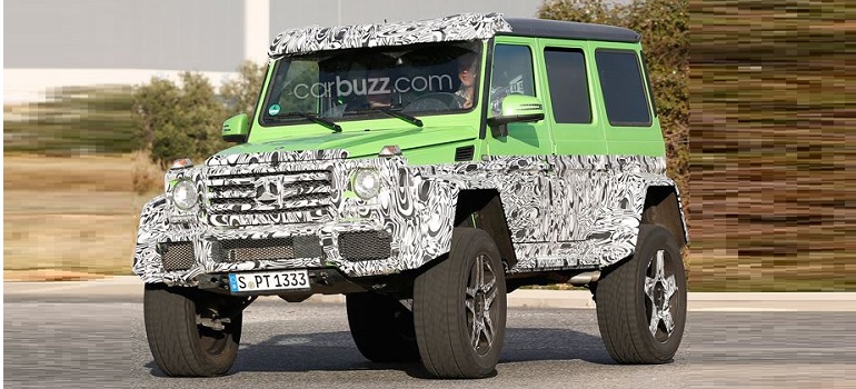 Мерседес покажет концепт внедорожника G-class