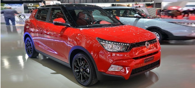 Ssang Yong привезла в Женеву новый Tivoli