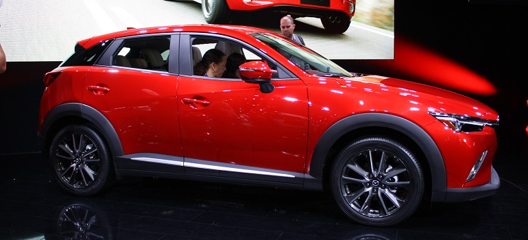 Mazda продемонстрировала новый кроссовер CX-3