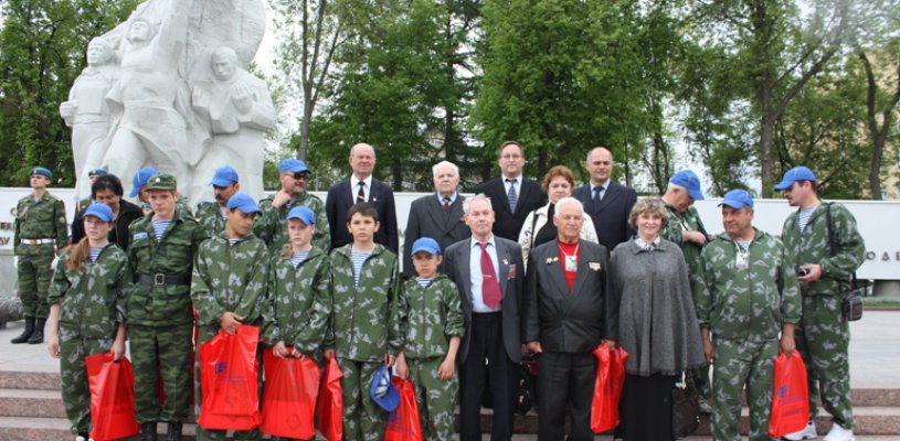 Рязань встретила участников международного автопробега проводимого в память о 70-летии со дня начала ВОВ