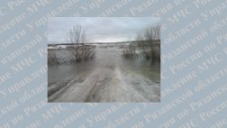 Произошло подтопление низководного моста вблизи деревни Подвислово