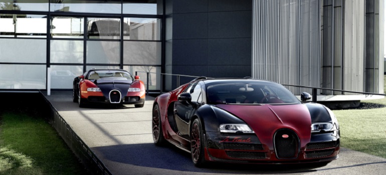Bugatti Veyron La снялся в прощальном видеоролике