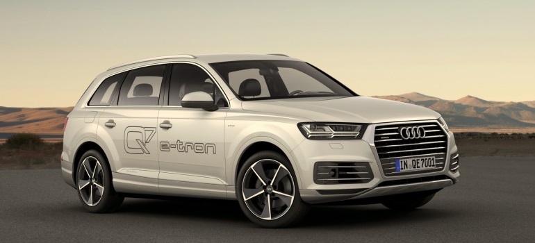 Audi: видеопремьера нового внедорожника - Q7 E-Tron Quattro