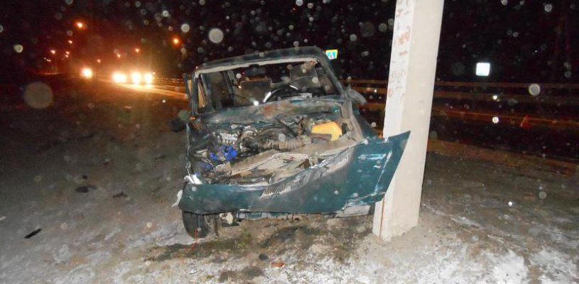 Управление автомобилем с превышением скорости в непогоду привело к серьезному ДТП