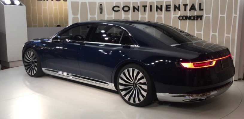 Lincoln представила в Нью-Йорке будущий флагман – Lincoln Continental Concept