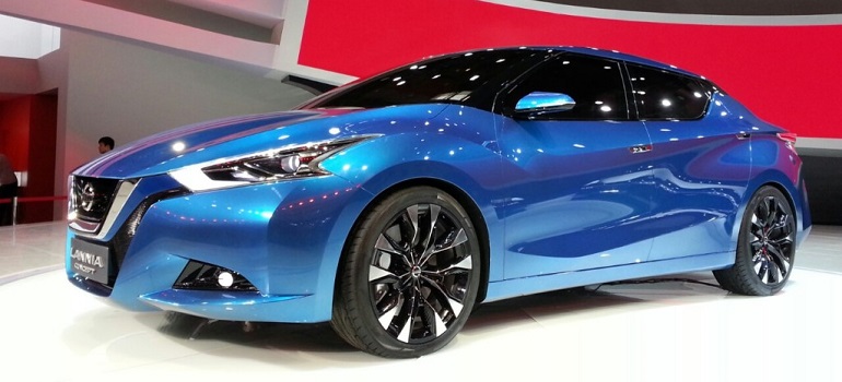 Показан серийный вариант Nissan Lannia