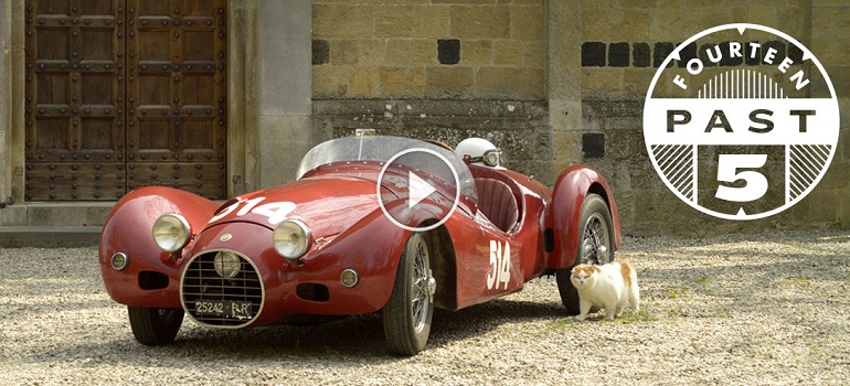 Модель Fiat 1100 Stanguellini, созданная на основе гоночного автомобиля