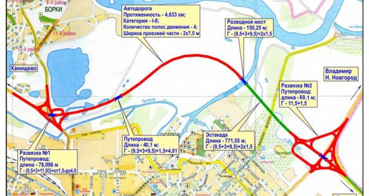 Шаукат Ахметов рассказал о возобновлении строительства Северного обхода города Рязани (схемы и фото)
