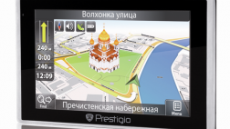 Prestigio анонсировала выход ГЛОНАСС/GPS-навигатора