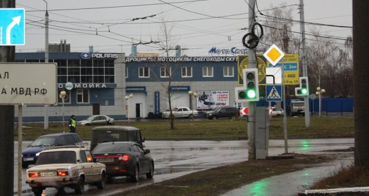 Cхема движения на перекрестке улицы Бирюзова и проезда Шабулина реорганизована