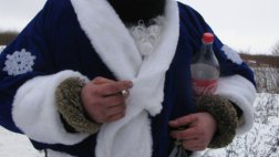 7 января прошло внедорожное соревнование "Абсолютно безумный снеговик"