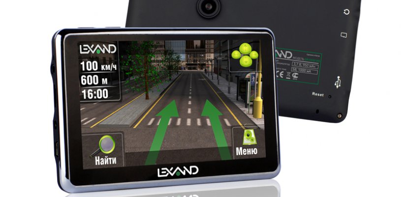 Lexand анонсирует GPS-навигатор со встроенным видеорегистратором