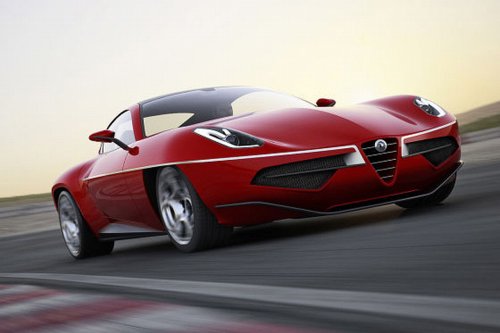 Alfa Romeo Carrozzeria Touring Disco Volante будет предоставлен в Женеве